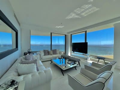Mansa | Apartamento #9406 FENDI CHATEAU PUNTA DEL ESTE 3 DORMITORIOS EN SUITE ALQUILER TEMPORAL Apartamento esquinero a